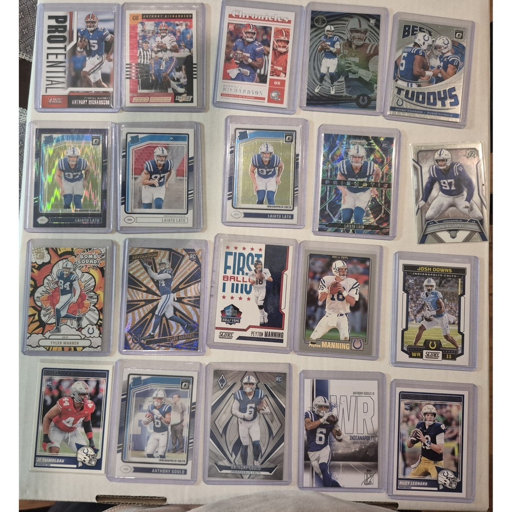 Indianapolis Colts 50+Sports Card Lot